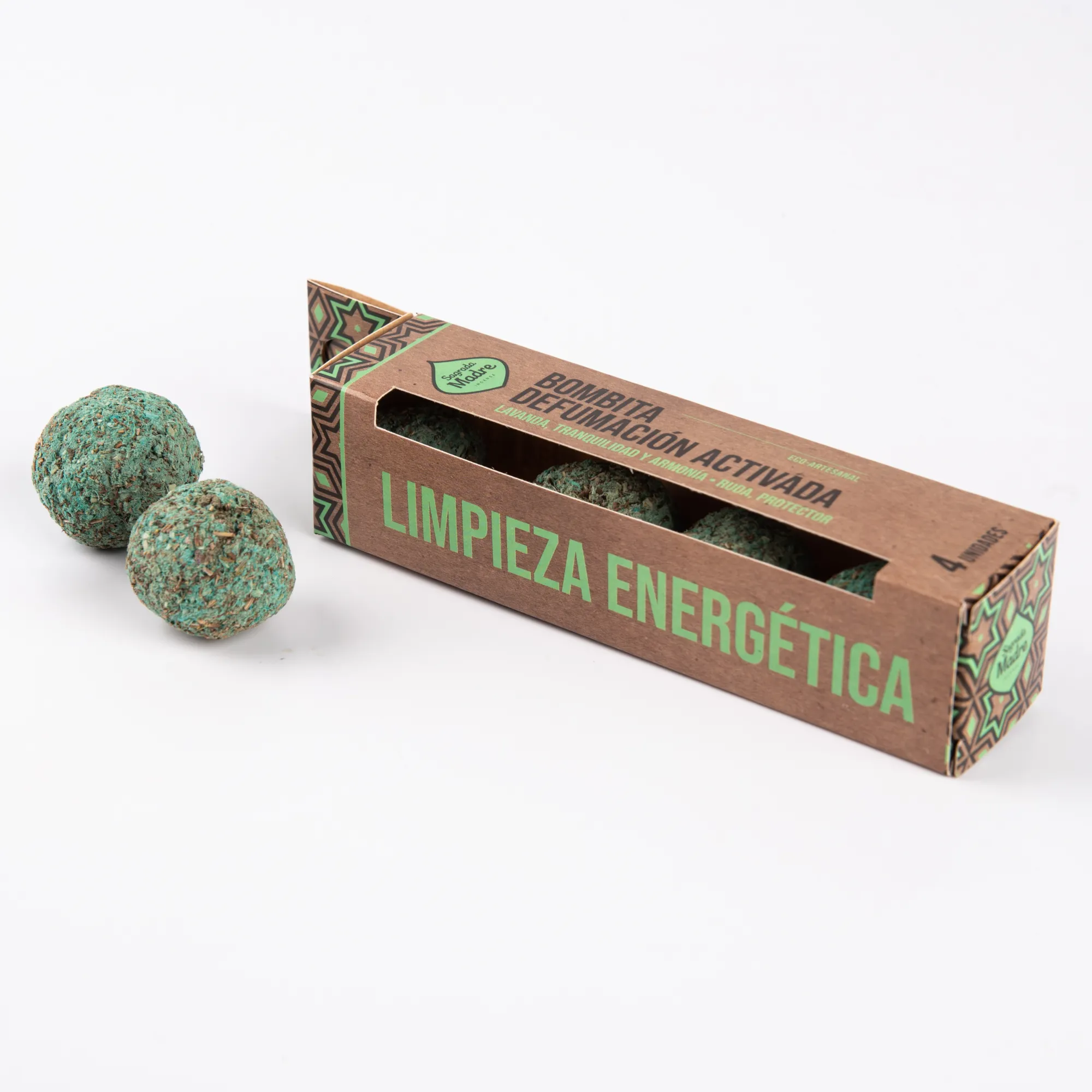 Bombitas de incienso natural SAGRADA MADRE  para Limpieza Energética