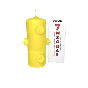 VELON 7 MECHAS AMARILLO
