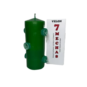VELON 7 MECHAS VERDE