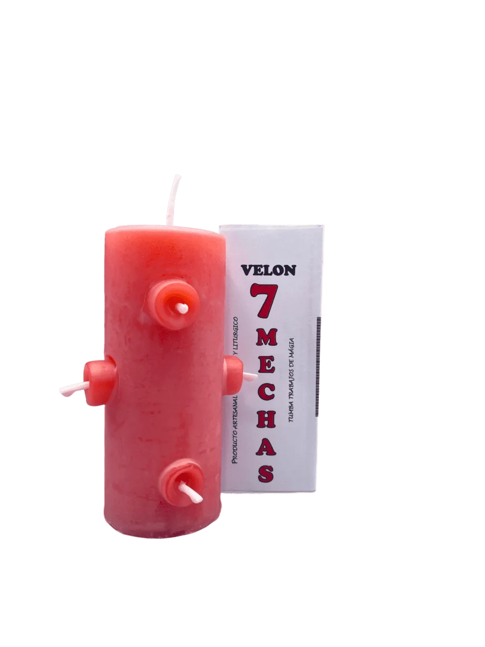 VELON 7 MECHAS ROSA