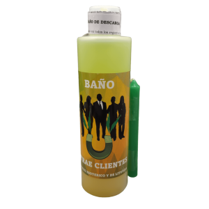 BAÑO JABONOSO ATRAE CLIENTES
