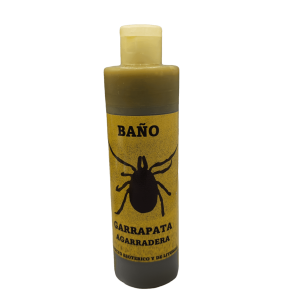 BAÑO JABONOSO GARRAPATA