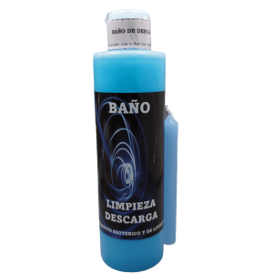 BAÑO JABONOSO LIMPIEZA DESCARGA