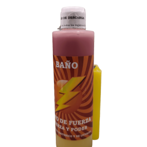BAÑO ESOTÉRICO RAYO DE FUERZA