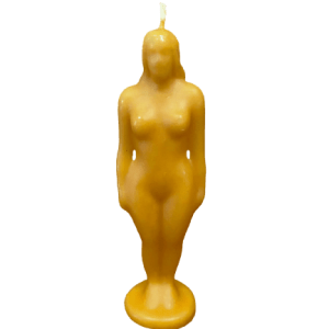Figura de cera mujer de miel