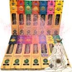 Caja varas de incienso Vainilla orgánico 100% natural ULLAS