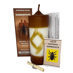 Velón preparado Garrapata