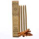 Set de 4 varitas de incienso Palo Santo - Canela