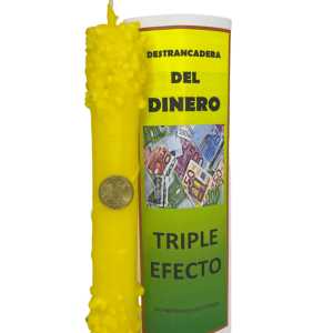 Veladora Desatrancadera del Dinero