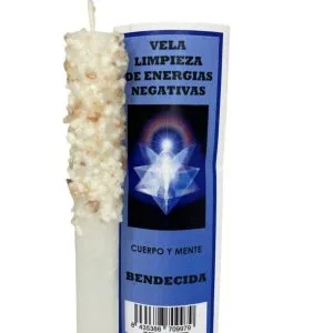 Veladora Sal Himalaya Limpia Energías