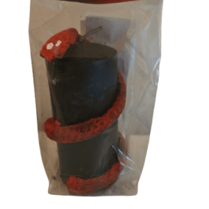 Velón Blanco Cobra Roja